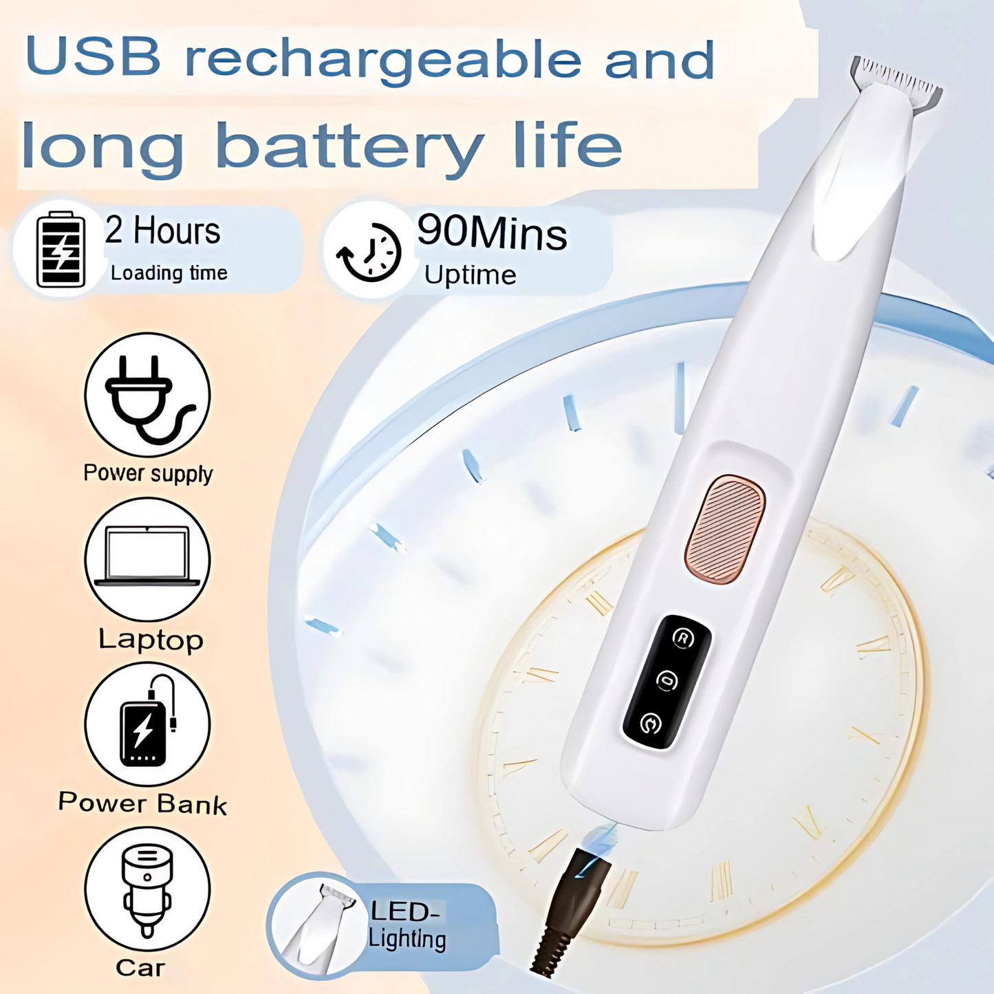 Precise paw trimmer for dogs & cats
