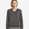 V-Neck Sweater in Ultrasoft Cashmere Knit - Image 5